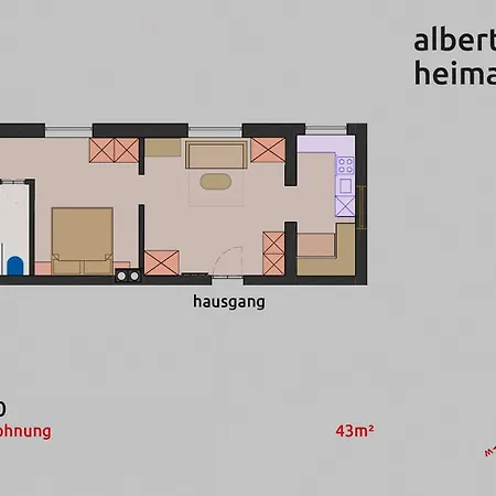 Aparthotel Alberts Heimatglück 4*