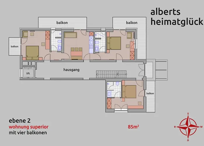 Appart hôtel Alberts Heimatglueck